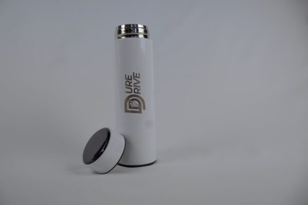 White Smart Thermos Bottle