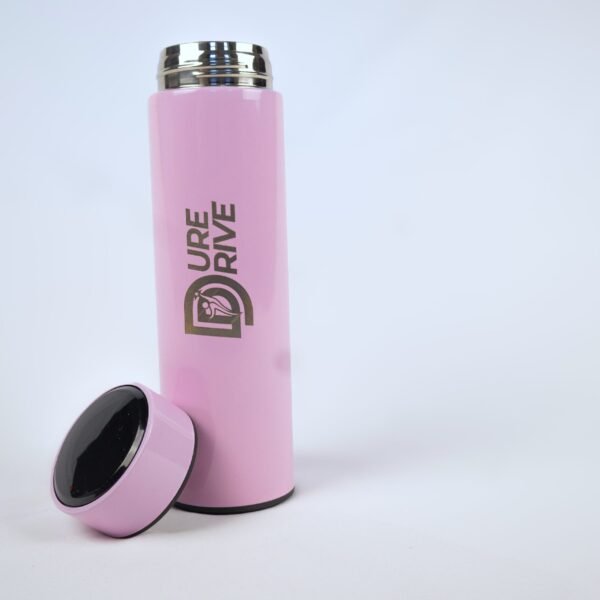 Pink Smart Thermos Bottle